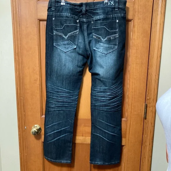 BX Brooklyn Xpress men’s slim jeans with stretch 36Wx30L - Picture 2 of 5